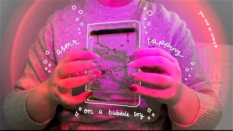 Asmr Lofi Tapping On Bubble Motion Toy♡ Youtube