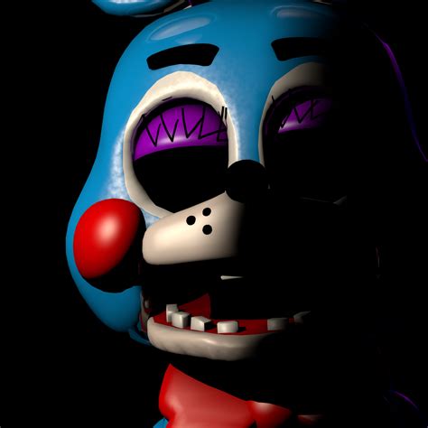 Rare Toy Bonnie Screen Model By Uticktockgj Rfivenightsatfreddys