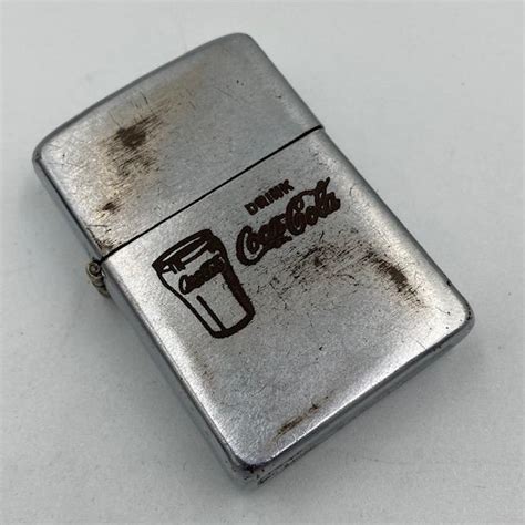 ジッポー Zippo ライター 1951年〜1953年 スチール製 コカ・コーラ Coca Cola コカコーラ 01470kic