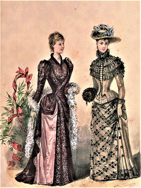 Fashion Plate La Mode Illustree Victorian Era Fashion