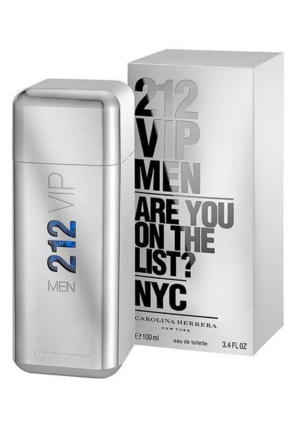 Perfume 212 Vip Men Carolina Herrera 100ml - Compre Agora | Kanui Brasil