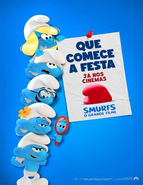 REALIZADO Bilhetes SMURFS O GRANDE FILME Ass Cult Festival