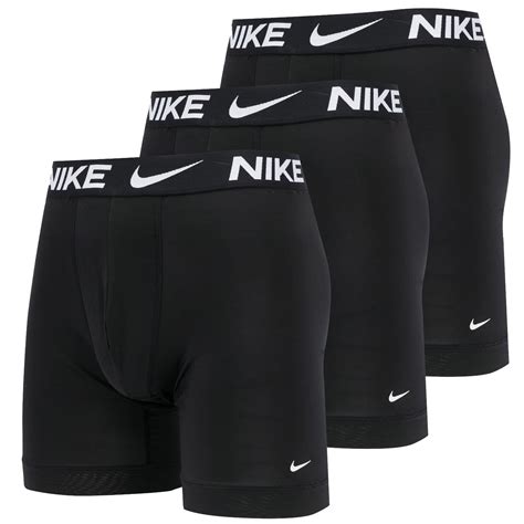 Nike Mens Luxe Modal Boxer Briefs Large Black Ke1026 001 W For Sale