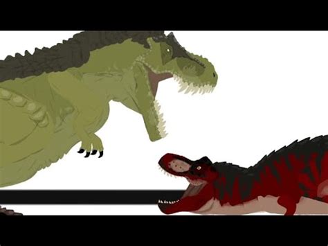 Hypo Rex Vs Primal Carnage T Rex Dc Youtube