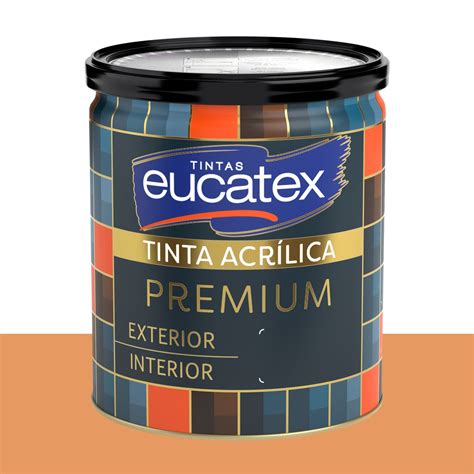 Tinta Acr Lica Acetinada Eucatex Doce De Ab Bora Ml Loja Online