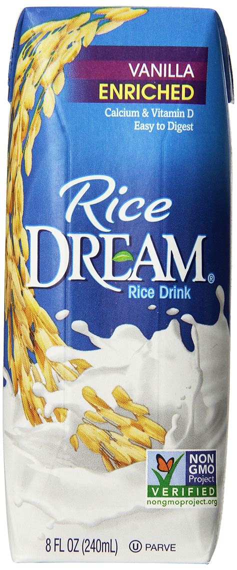 Rice Dream Enriched Vanilla Rice Drink Fl Oz Pack Of Buy