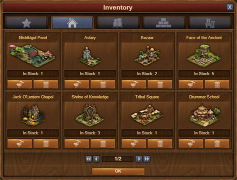 Raktár Forge of Empires Wiki HU