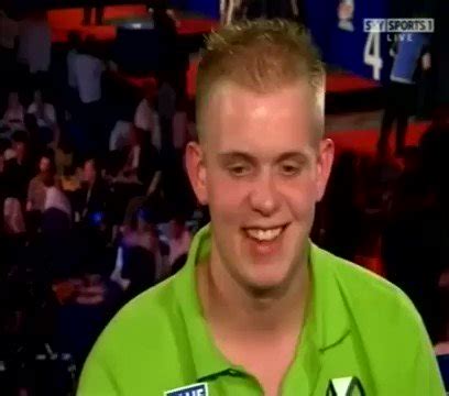 Live Darts On Twitter An Year Old Michael Van Gerwen At The