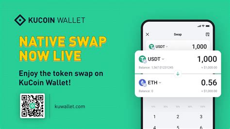 Kucoin Wallet Officially Launched The Native Swap Function Kucoin Wallet