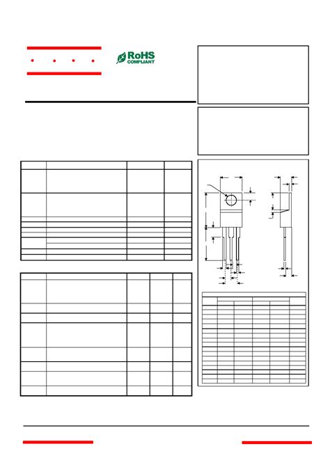 TIP41C Datasheet 1 2 Pages MCC Silicon NPN Power Transistors