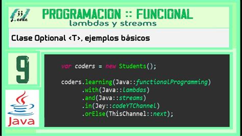 Programaci N Funcional En Java Clase Optional Evitar Null Con