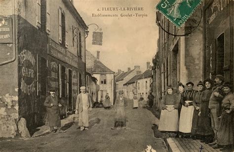 Fleury La Rivi Re Ets Goulet Turpin Vers Carte Postale