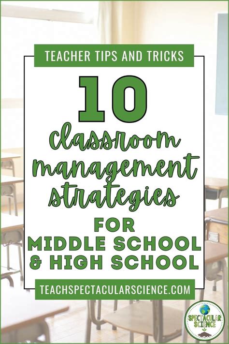 10 Tried And True Classroom Management Strategies For Secondary