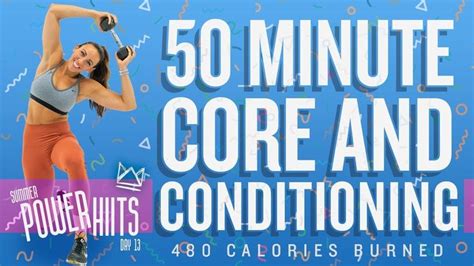 50 Minute HIIT Core And Cardio Workout Burn 480 Calories Sydney