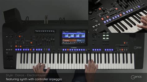 Electrohouse Dance Style Genre With Controller Arperggio Yamaha