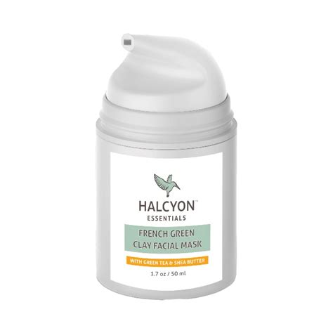 French green clay mask – Halcyon Essentials