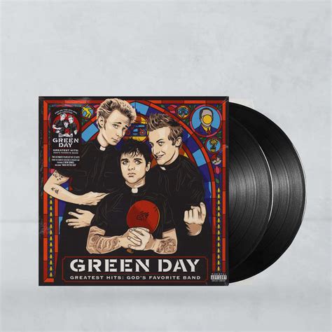 Green Day Greatest Hits Gods Favorite Band Vinyl Lp District M