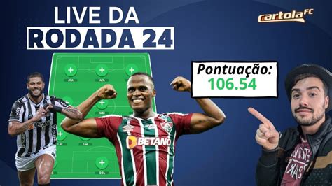 Live Cartola Fc Rodada Dicas Cartola Fizemos Pontos