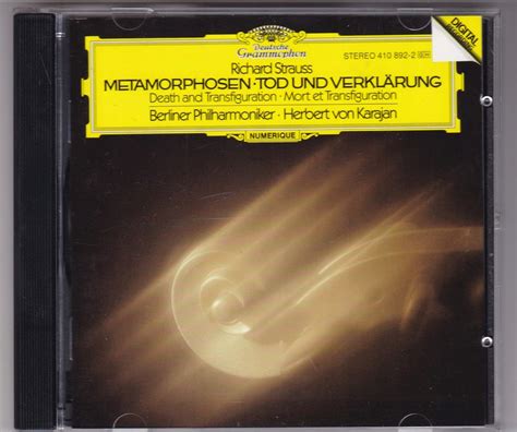 Strauss Metamorphosen Tod Und Verklarung KARAJAN 11565481943