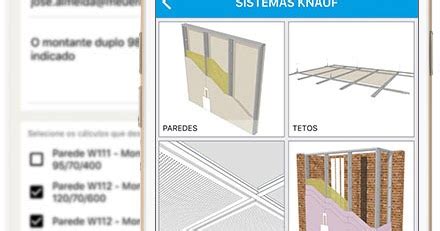 Home Center View KNAUF DO BRASIL LANÇA APLICATIVO PARA CÁLCULO DE