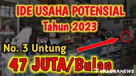 4 Ide Usaha Modal Kecil Tahun 2023 Bisa Untung Hingga Rp47 Juta Per