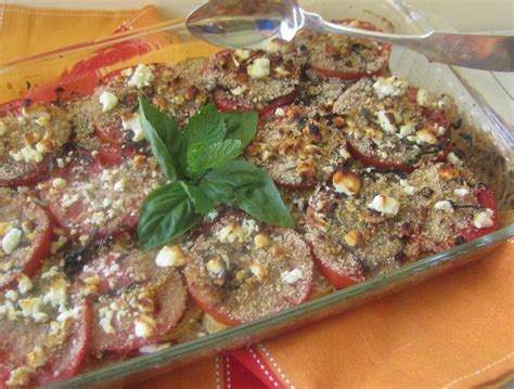 Tian Of Tomatoes And Summer Squash With Basil And Mint Betty Rosbottom