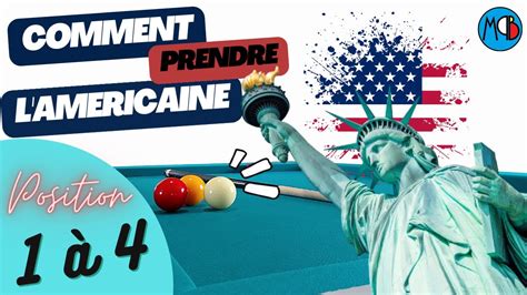 Billard prises d américaine I Position 1 à 4 YouTube