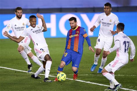 Real Madrid Vs Barcelona La Liga Final Score 2 1 Awful First Half