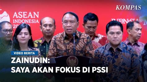 Temui Presiden Jokowi Menpora Zainudin Amali Isyaratkan Mundur Youtube