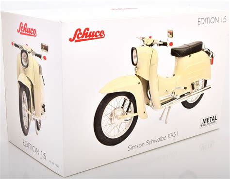 Simson Schwalbe Kr Weiss Cm Lang Schuco Kaufen Auf