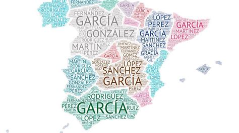 Cu Les Son Los Apellidos M S Populares De Cada Provincia En Espa A