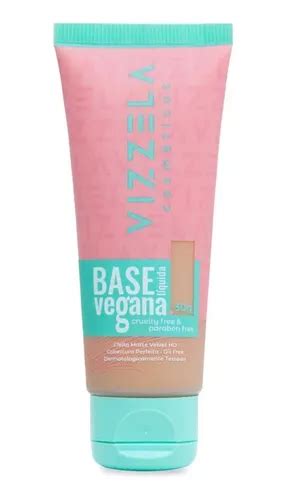 Base L Quida Facial Vizzela Vegana Efeito Matte Velvet Hd Mercadolivre