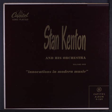 Innovations In Modern Music Stan Kenton Album Review