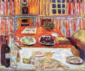 Interior: Dining Room Artwork By Pierre Bonnard Oil Painting & Art ...