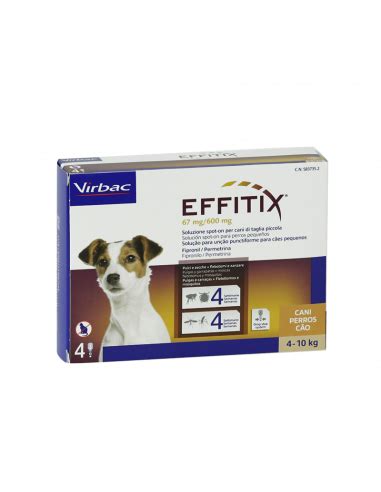 Effitix Mg Mg Solucion Spot On Perros Kg Pipetas De Virbac