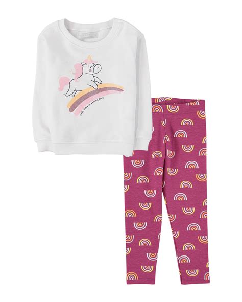 Riachuelo Conjunto Infantil Blusa de Moletom e Calça Legging