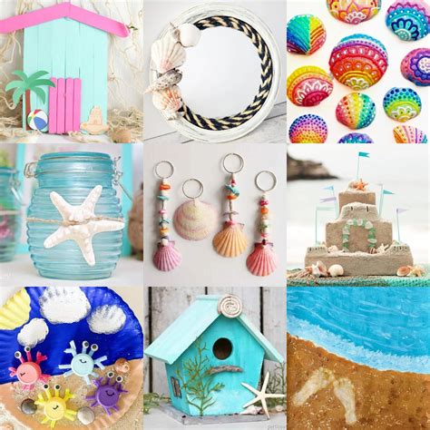 Beach Crafts for All Ages: Feel the Vacation Vibes - Mod Podge Rocks