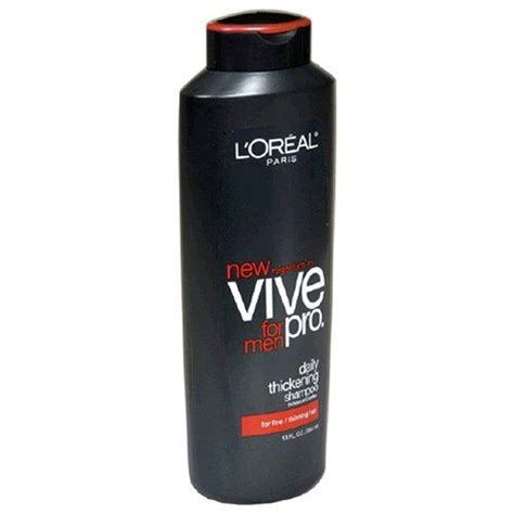 Loreal Vive Pro For Men Shampoo Daily Thickening For Finethinning