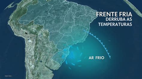 Chegada da primeira frente fria do outono prevê temperaturas abaixo dos