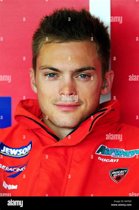 Ducati S Leon Camier During Free Practice At The Bennetts British