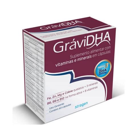Vitamina Completa Para Gestante - Gravidha Vitamina para Gestante - Farma 22