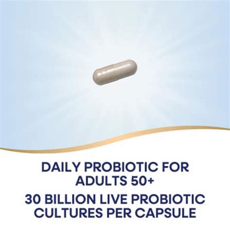 Nature S Way Fortify Daily Probiotic Adults 50 Digestive Health Capsules 30 Billion Live