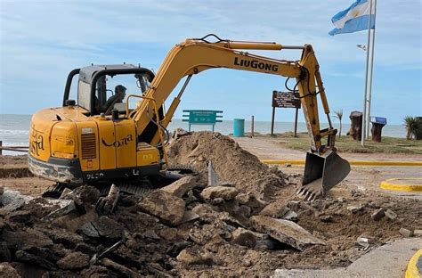 Se Realizan Importantes Obras En El Espacio P Blico De La Costa Bonaerense