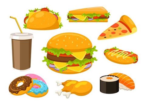 Fast Food Vector Art, Icons, and Graphics for Free Download