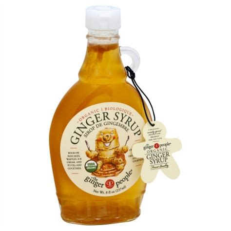 Ginger People Ginger Syrup Fijian Organic 12 Pk 8 Oz Kroger