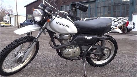 1972 Honda Xl250 For Sale Youtube