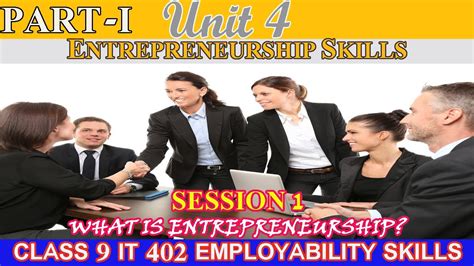 Class It Employability Skill Unit Entrepreneurship Skills