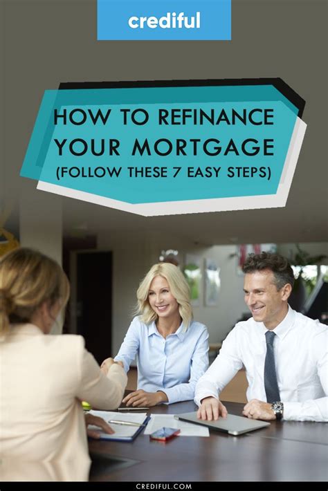 How To Refinance A Mortgage Follow These 7 Easy Steps Refinancing Mortgage Refinance