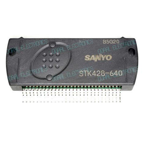 STK428 640 SANYO Original Integrated Circuit IC With Heat Sink