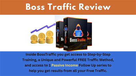 Boss Traffic Review Free Traffic Method Make Passive Income